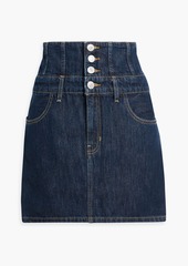 RE/DONE - Corset denim mini skirt - Blue - 23