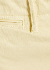 RE/DONE - Cotton-twill shorts - Yellow - 24