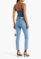 RE/DONE - Cropped mid-rise skinny jeans - Blue - 31