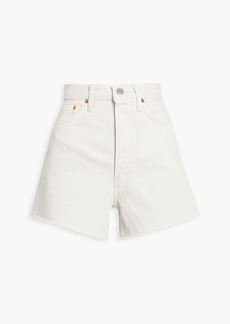 RE/DONE - Denim shorts - White - 31