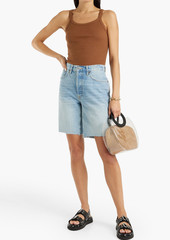 RE/DONE - Faded denim shorts - Blue - 23
