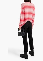 RE/DONE - Striped knitted sweater - Pink - XS