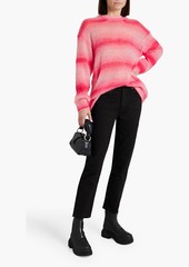 RE/DONE - Striped knitted sweater - Pink - XS