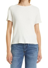 Re/Done '70s Loose Thermal T-Shirt in Vintage White at Nordstrom