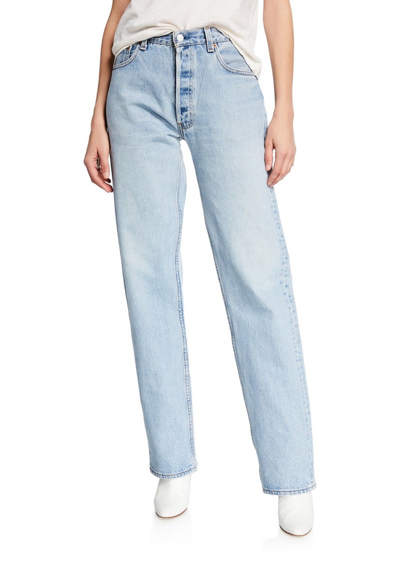 RE/DONE 90s Straight-Leg Jeans