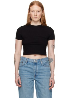 Re/Done Black Micro T-Shirt