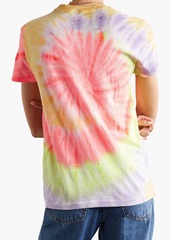 RE/DONE BY HANES - 70s tie-dyed cotton-jersey T-shirt - Multicolor - XS