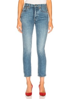 RE/DONE Double Needle Crop Jean