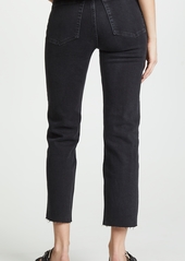 RE/DONE High Rise Stovepipe Jeans