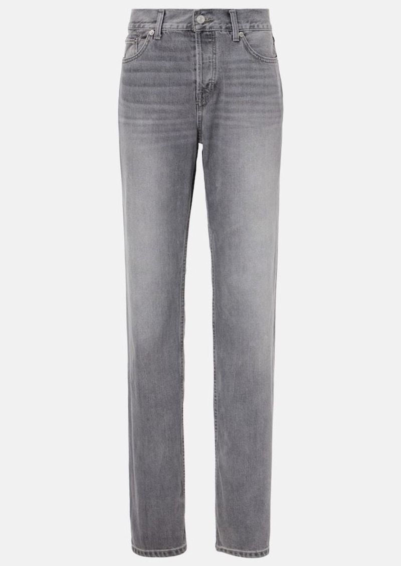 Re/Done High-rise straight jeans