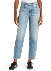 Re/Done High Waist Tapered Nonstretch Jeans