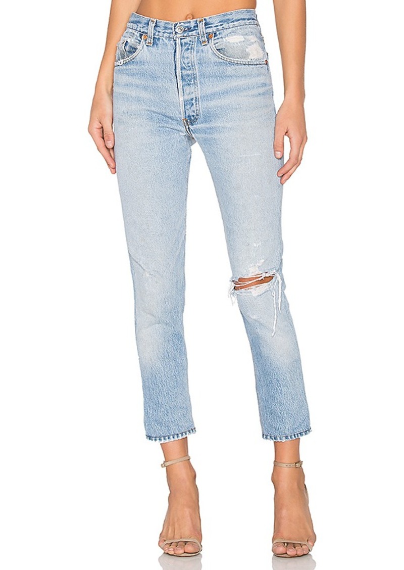 levi's high rise crop