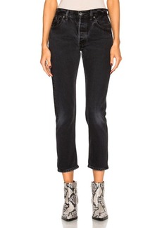 RE/DONE Levi's High Rise Ankle Crop