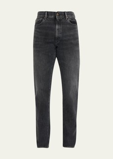 RE/DONE Men's Black Denim 60s Slim Jeans