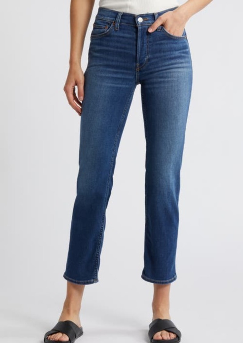 Re/Done Mid Rise Ankle Stovepipe Jeans