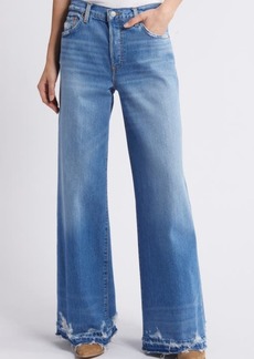Re/Done Mid Rise Palazzo Jeans