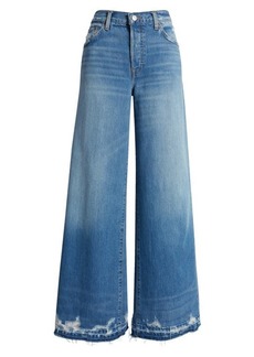 Re/Done Mid Rise Palazzo Jeans