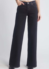 Re/Done Mid Rise Wide Leg Jeans