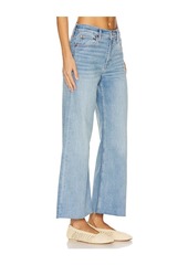 RE/DONE Originals Mid Rise Wide Leg Crop