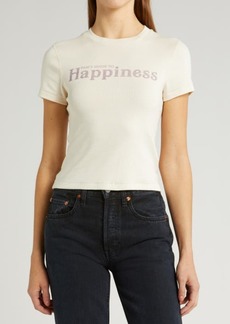 Re/Done Pam's Guide To Happiness '90s Graphic T-Shirt