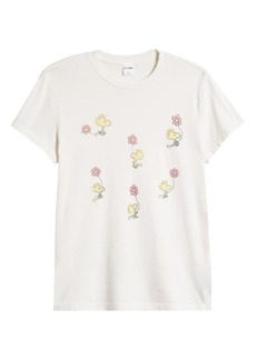 Re/Done Peanuts Woodstock Cotton Graphic T-Shirt