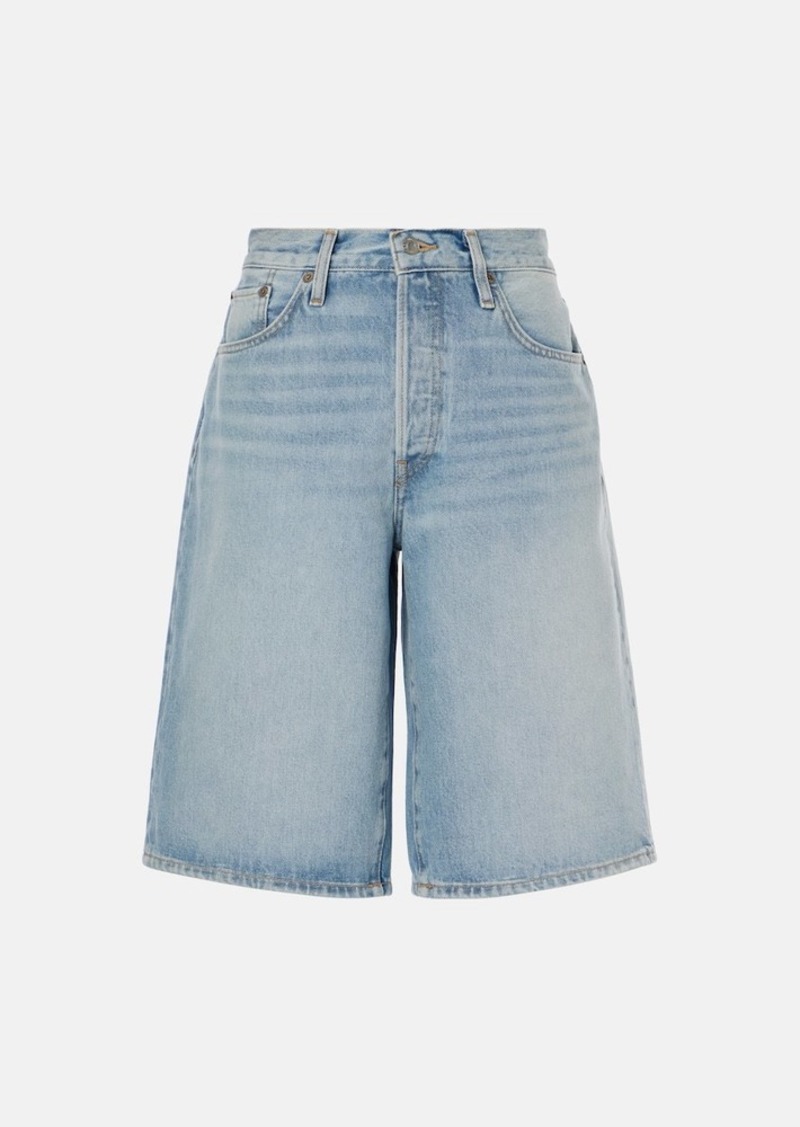 Re/Done Skater denim Bermuda shorts