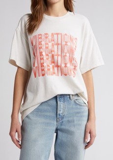 Re/Done Vibrations '90s Easy Cotton T-Shirt