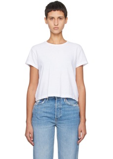Re/Done White Hanes Edition 1950s Boxy T-Shirt