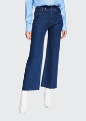 RE/DONE Wide-Leg Crop Denim Jeans