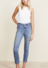 RE/DONE x Levi's High Rise Ankle Crop Jeans