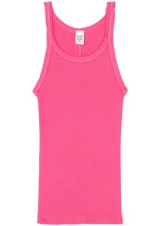 Re/Done ribbed-knit tank top