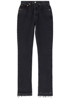Re/Done skinny-cut boot trousers