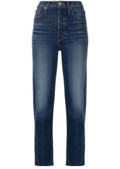 Re/Done Stove Pipe high-rise jeans