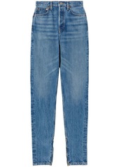 Re/Done Super High Rise Drainpipe slim cut jeans