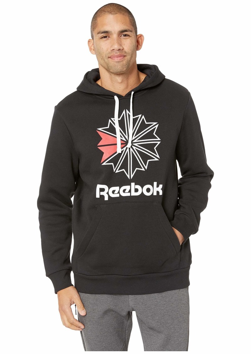 reebok classics big logo hoodie