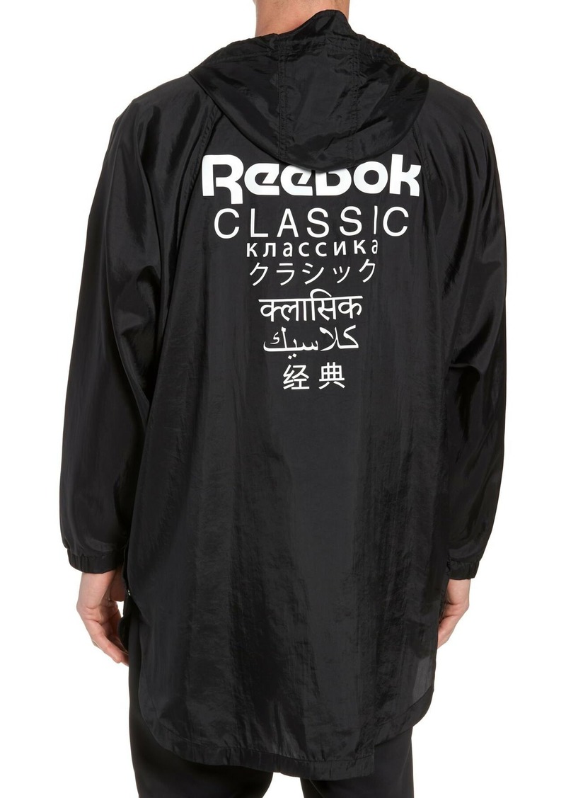 reebok classics unisex poncho