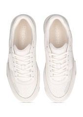 Reebok Club C Ltd Cracked Leather Sneakers