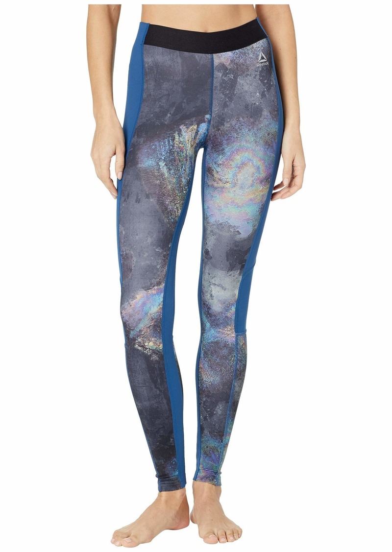 reebok oil slick leggings