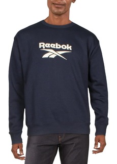 Reebok Mens Logo Crewneck Sweatshirt