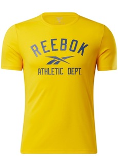 Reebok Mens Logo Fitness Shirts & Tops