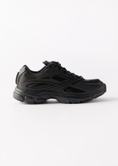 Reebok - Premier Road Mesh And Rubber Trainers - Womens - Black - 5 US