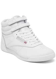 Reebok Big Girls Freestyle Hi Stay-Put Closure Casual Sneakers from Finish Line