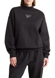 Reebok Classic Sparkle Sweatshirt in Black at Nordstrom Rack