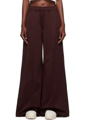 Reebok Classics Burgundy Wide Lounge Pants