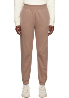 Reebok Classics Taupe Embroidered Lounge Pants