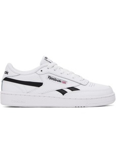 Reebok Classics White & Black Club C Revenge Sneakers