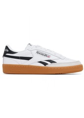 Reebok Classics White & Black Club C Revenge Vintage Sneakers