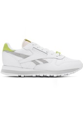 Reebok Classics White Classic Leather Sneakers