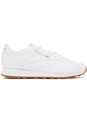 Reebok Classics White Classic Leather Sneakers