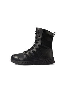 Reebok Work Men's RB4379 Floatride Energy 8" Tactical Soft Toe Boot with Side Zipper  Military